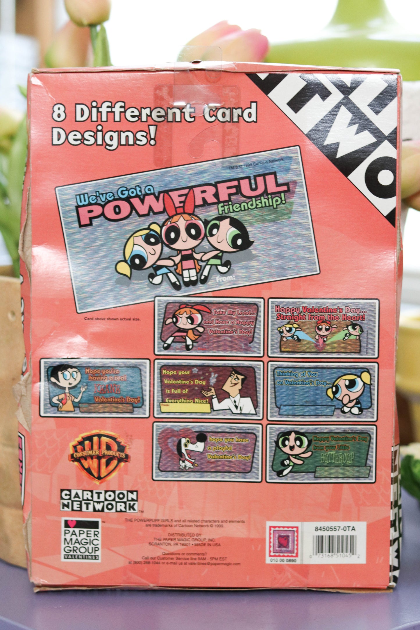 Vintage 90s The Powerpuff Girls V-Day Cards