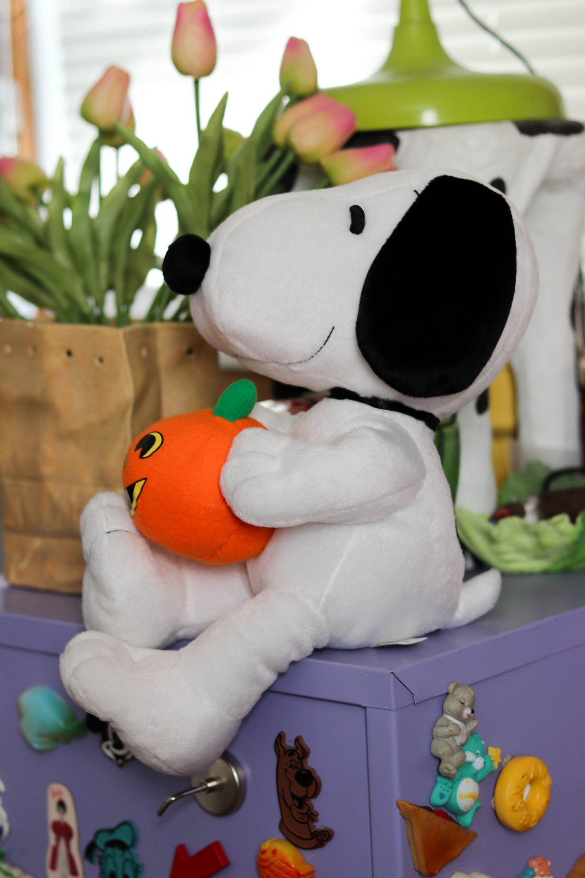 Snoopy Holding Jack-O'-Lantern Pumpkin Walmart Exclusive Plush