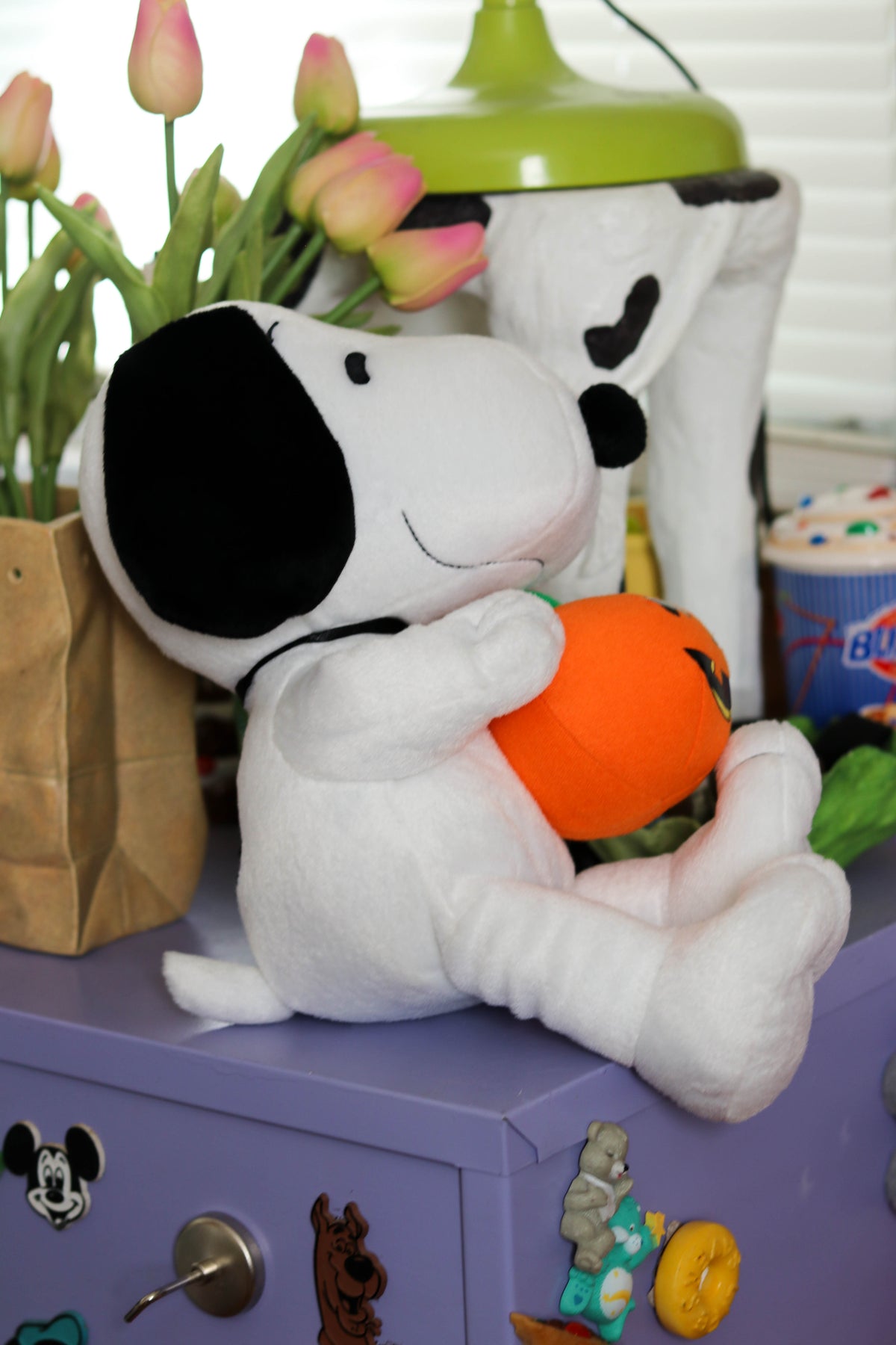 Snoopy Holding Jack-O'-Lantern Pumpkin Walmart Exclusive Plush
