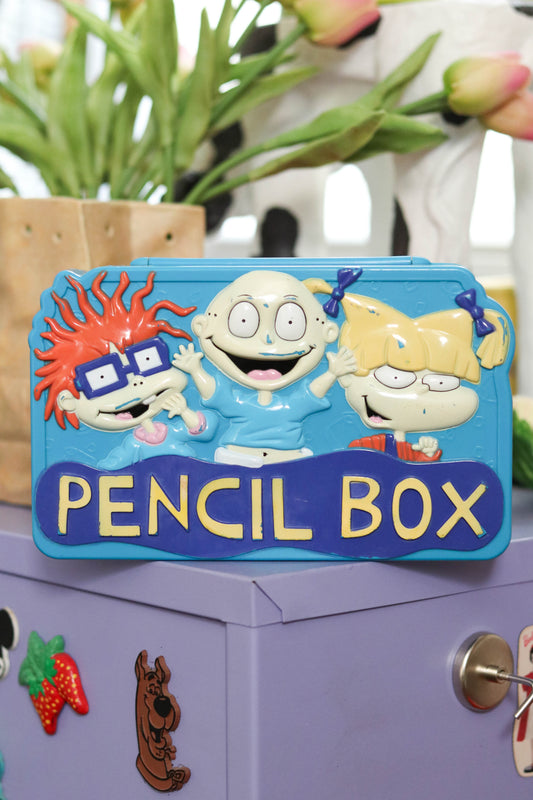 Vintage 90s 3D Rugrats Pencil Box