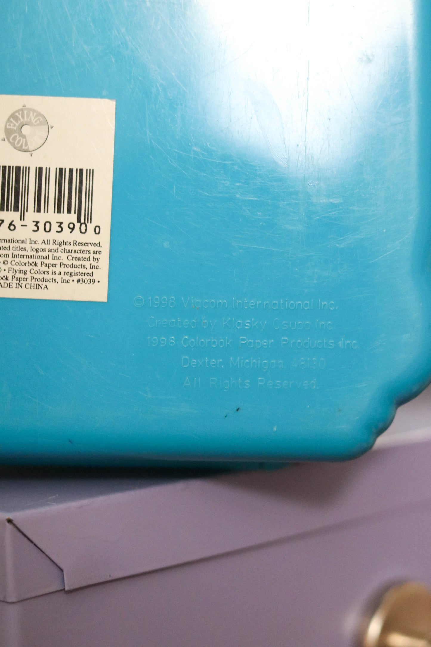 Vintage 90s 3D Rugrats Pencil Box