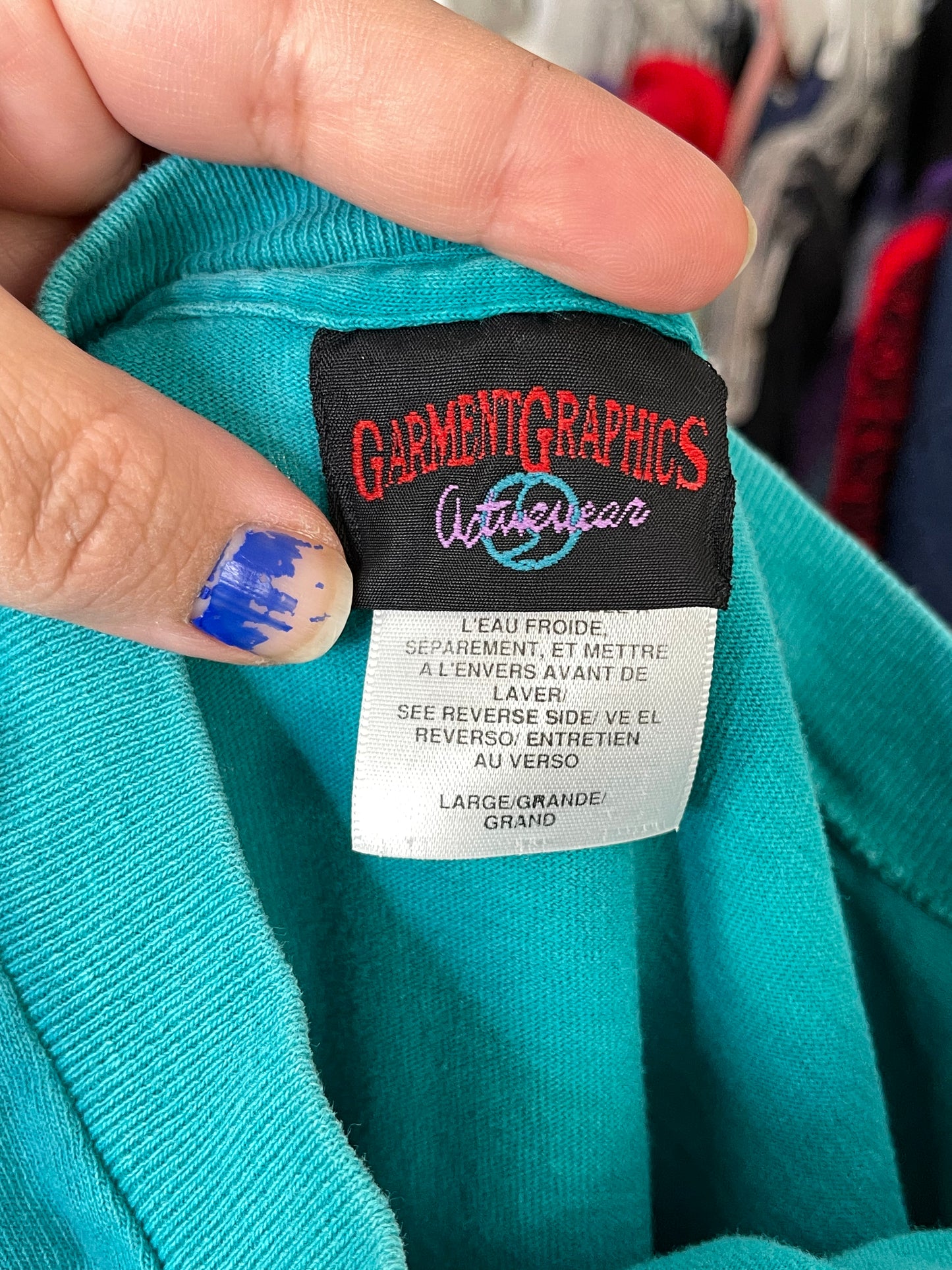 Vintage 90s Black-Eyed Susan Sunflowers Graphic Tee Sz L