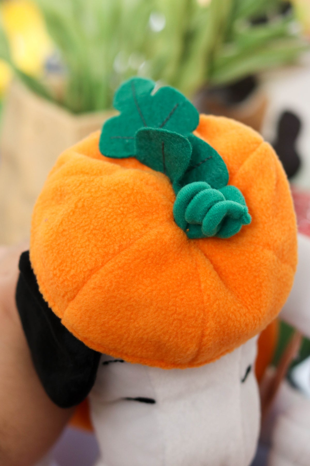 2000s Snoopy As Pumpkin Hallmark Plush