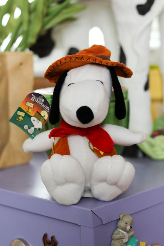 2000s Cowboy Costume Snoopy Halloween Mini Plush (B)