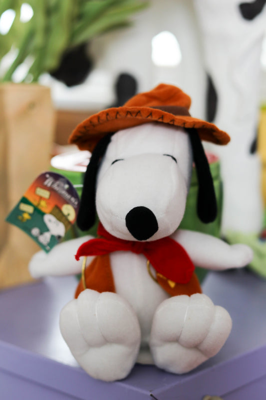 2000s Cowboy Costume Snoopy Halloween Mini Plush (B)