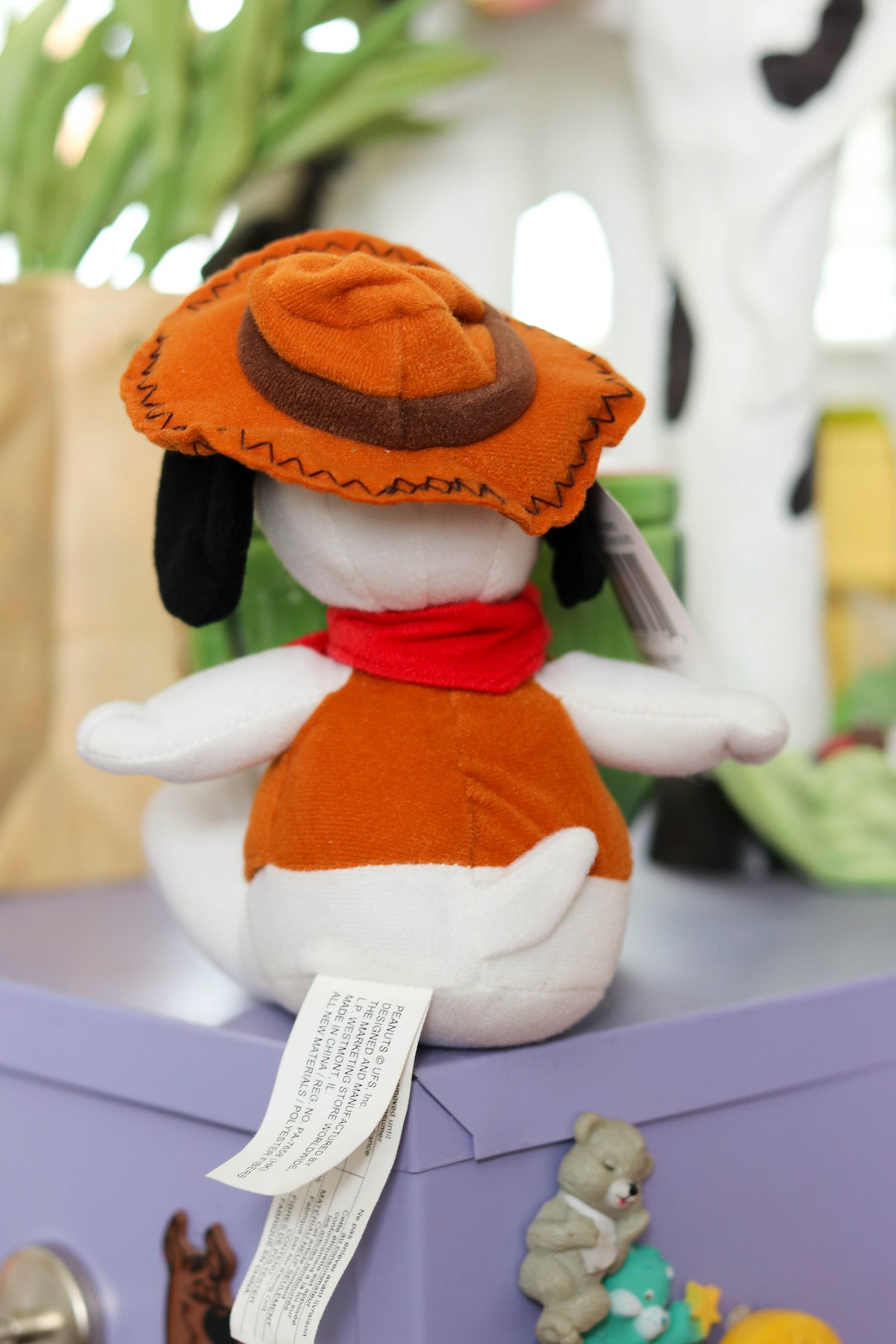 2000s Cowboy Costume Snoopy Halloween Mini Plush (B)