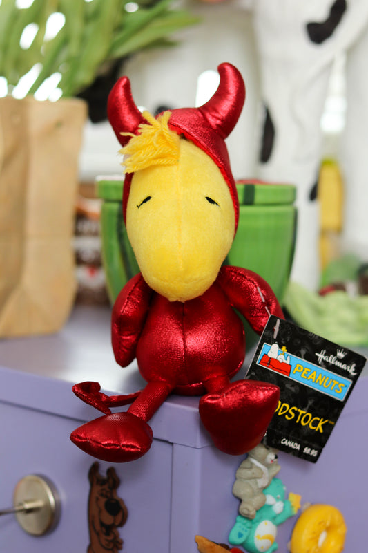 2000s Woodstock Shiny Devil Costume Mini Plush
