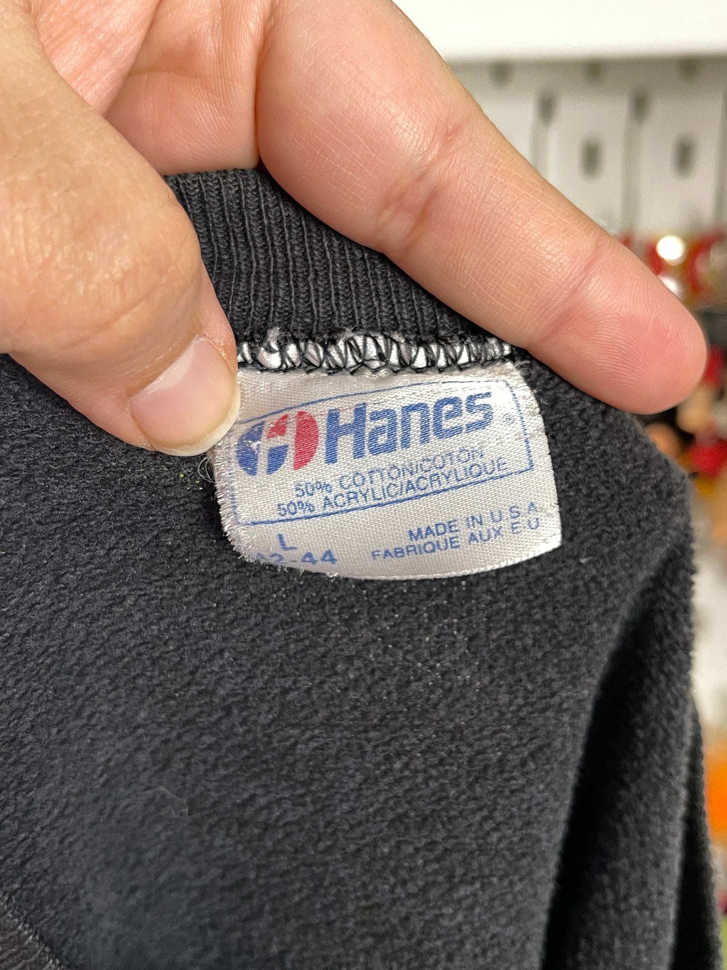 Vintage Hard rock Cafe Chicago Faded Crewneck Sweater Sz M