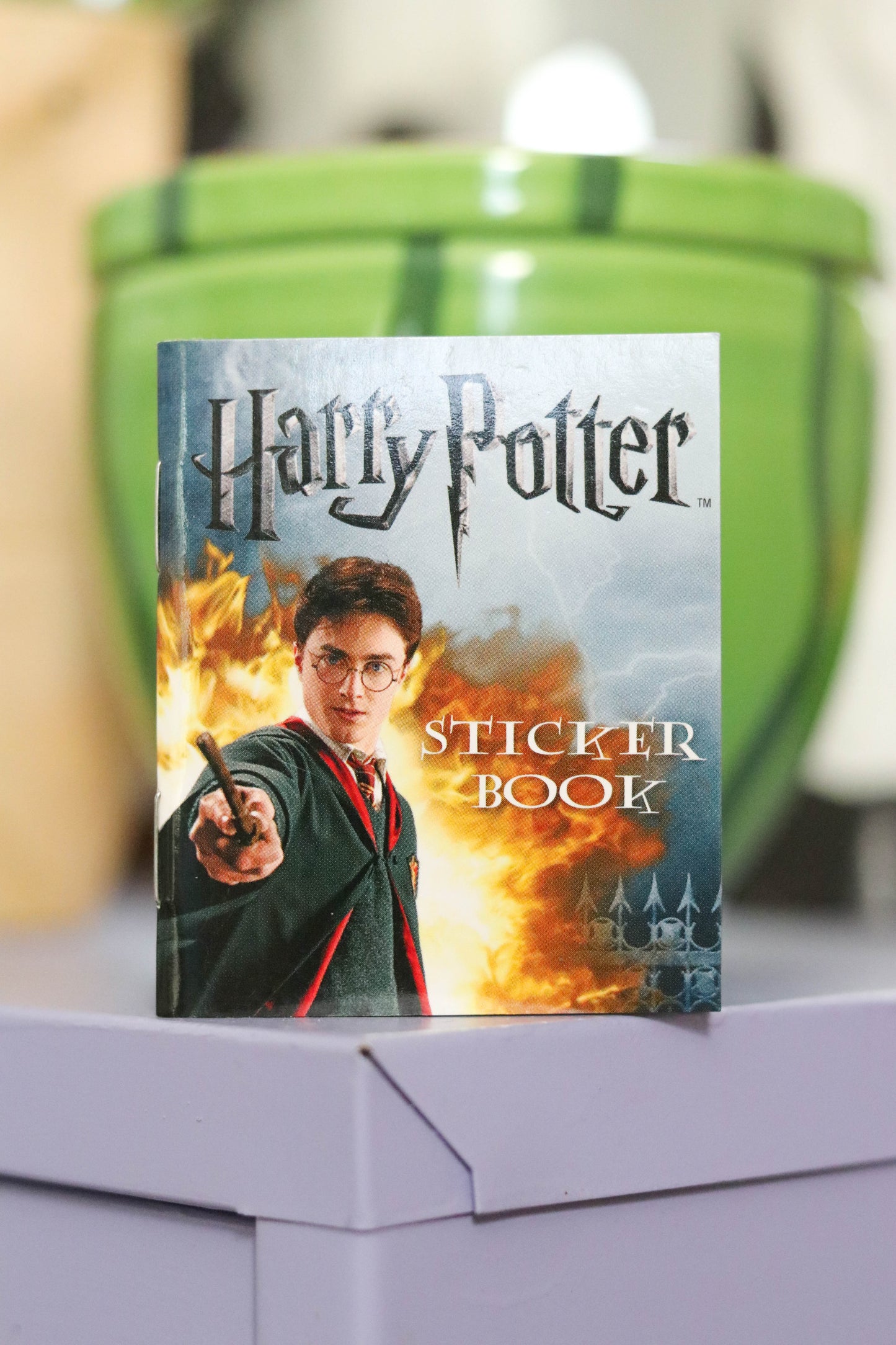 2000s Harry Potter Stone + Sticker Book Set