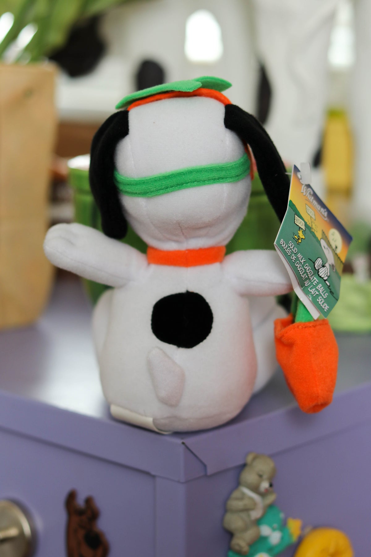 2000s Masked Trick Or Treat Snoopy Halloween Mini Plush (B)