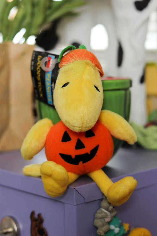 2000s Woodstock Pumpkin Jack-O'-Lantern Mini Plush