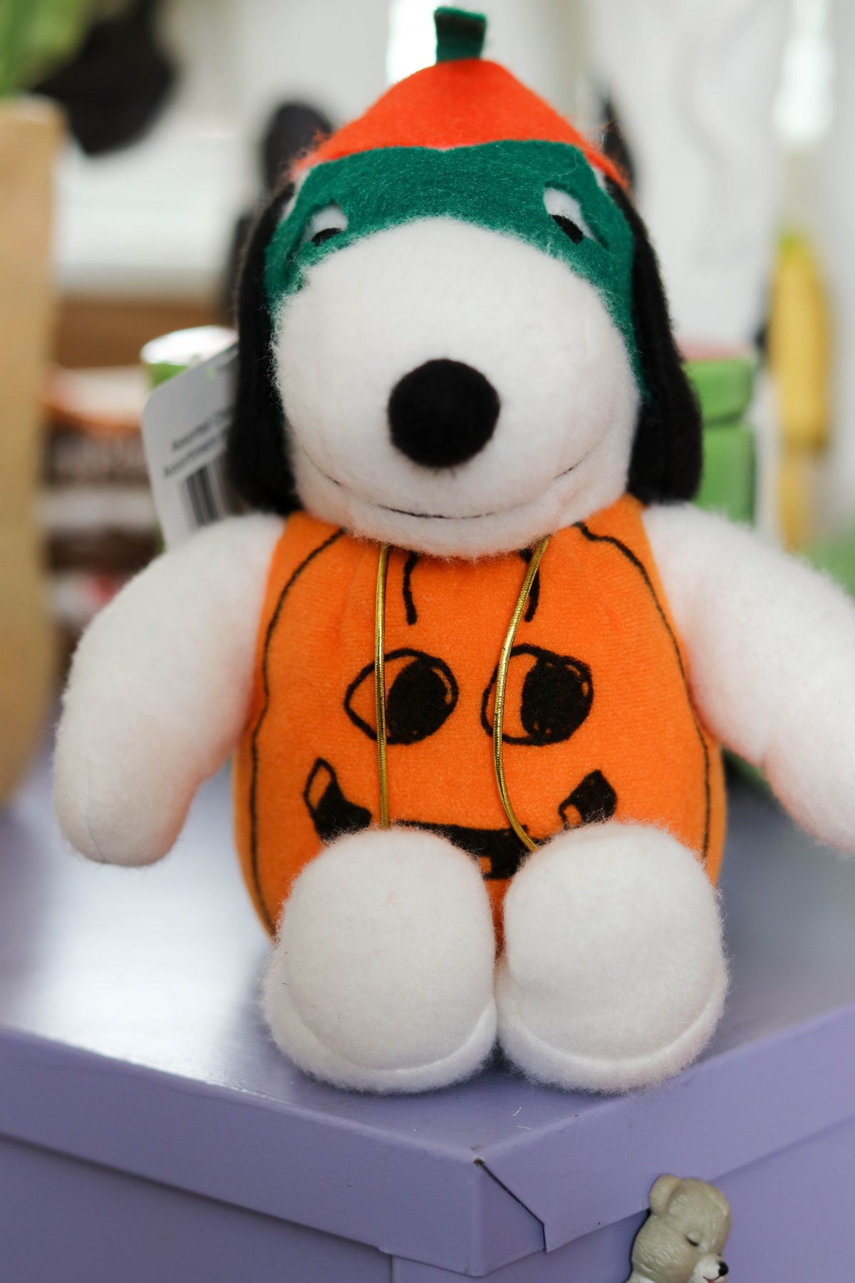 2000s Masked Pumpkin Snoopy Halloween Mini Plush (A)