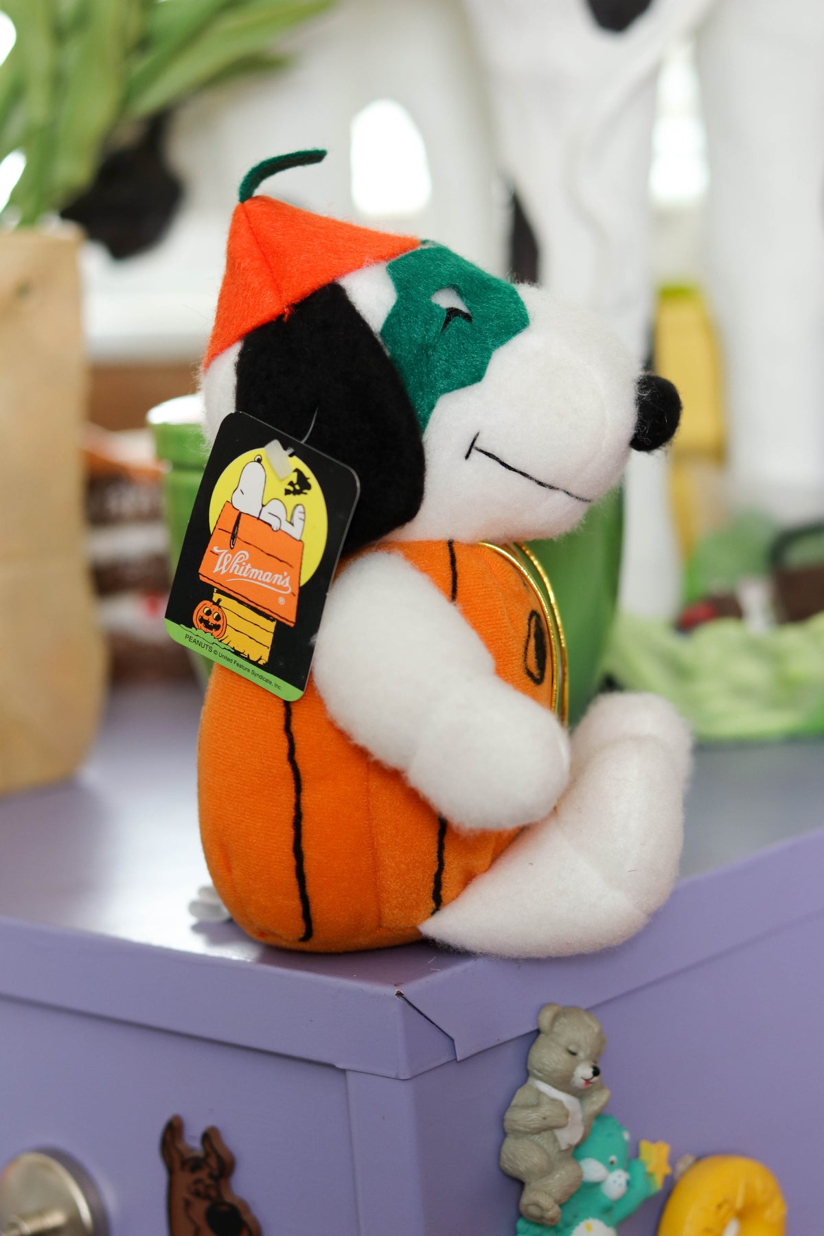 2000s Masked Pumpkin Snoopy Halloween Mini Plush (A)