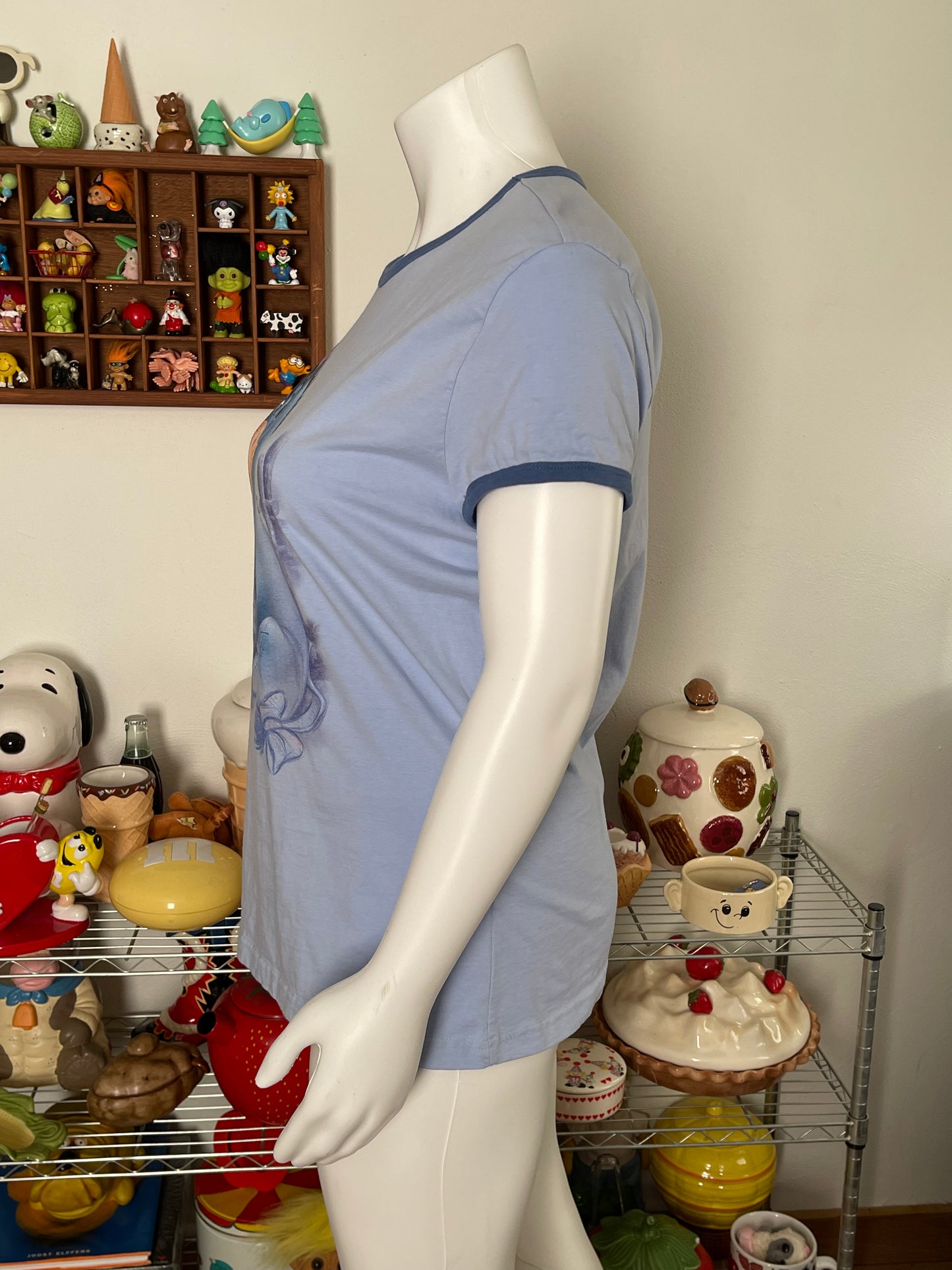 2000s Eeyore ringer tee sz XL