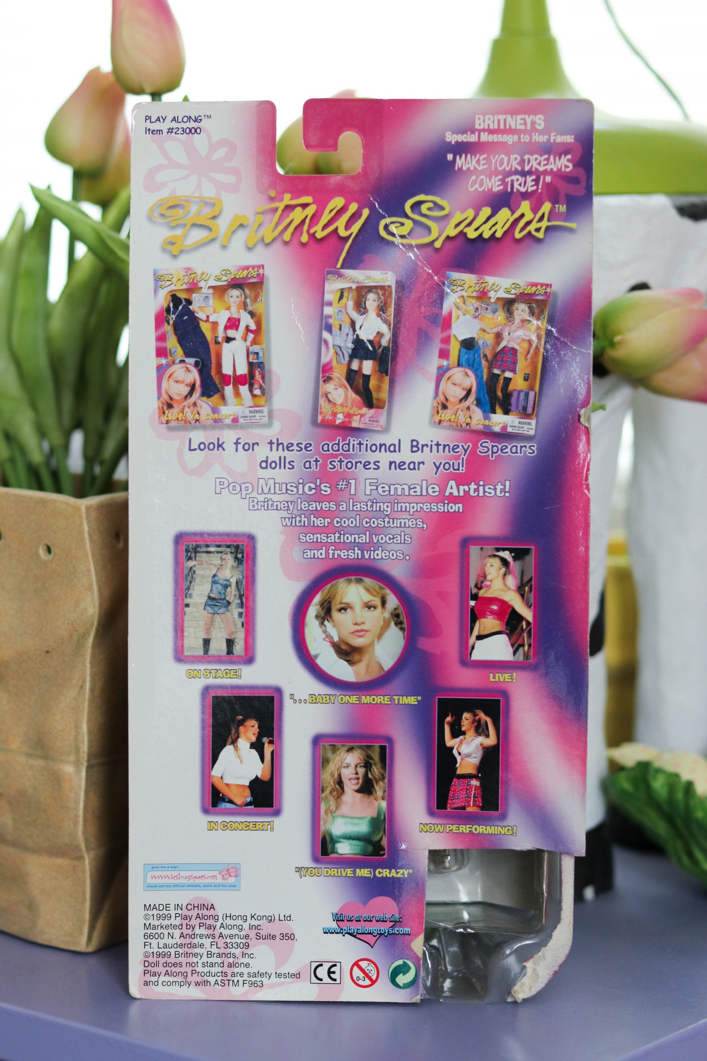 Vintage 90s Britney Spears Baby One More Time Doll
