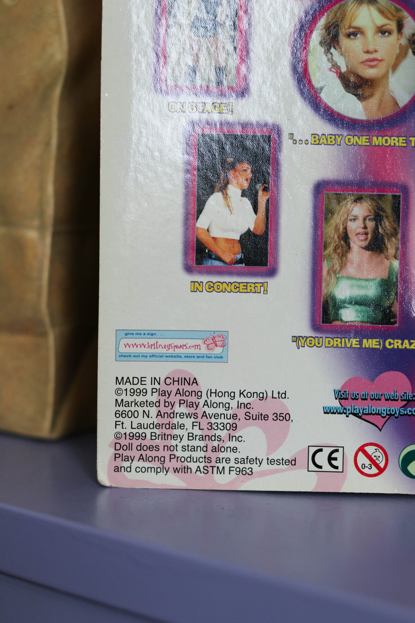 Vintage 90s Britney Spears Baby One More Time Doll