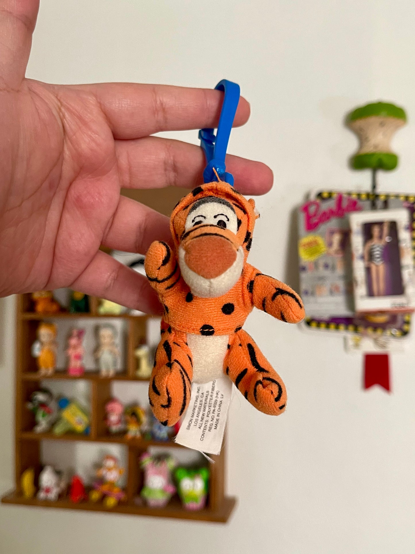 Vintage 2000s Tigger The Tigger Movie Plush Keychain
