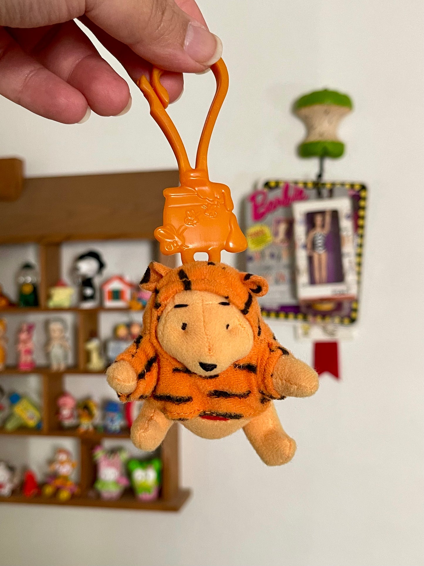 Vintage 2000s Pooh The Tigger Movie Plush Keychain