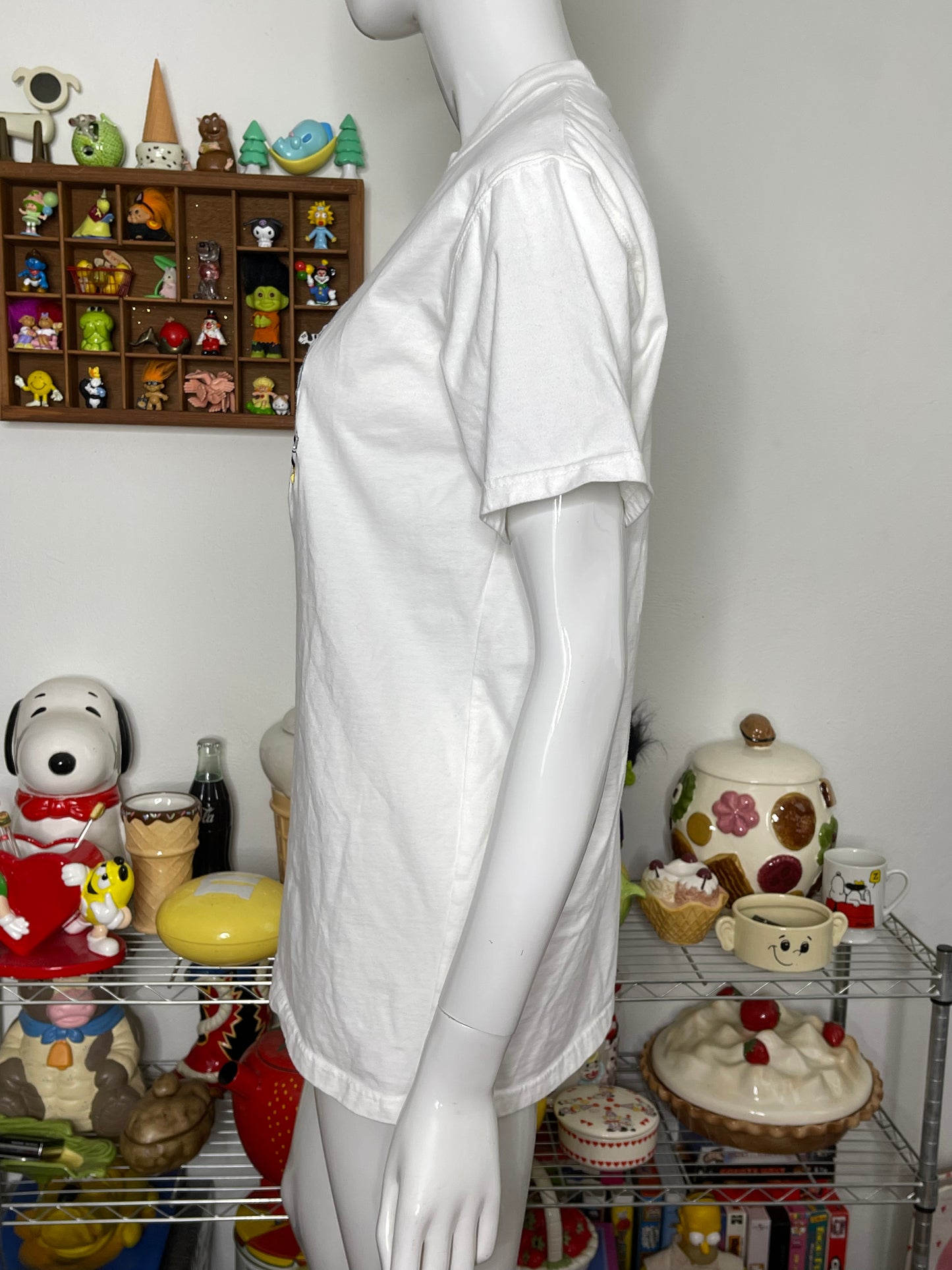 2000s Disney '100 Years Of Magic" Embroidered Patch Tee Sz M