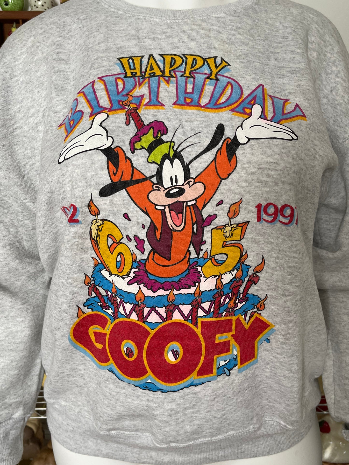90's Goofy crewneck sweater sz XL