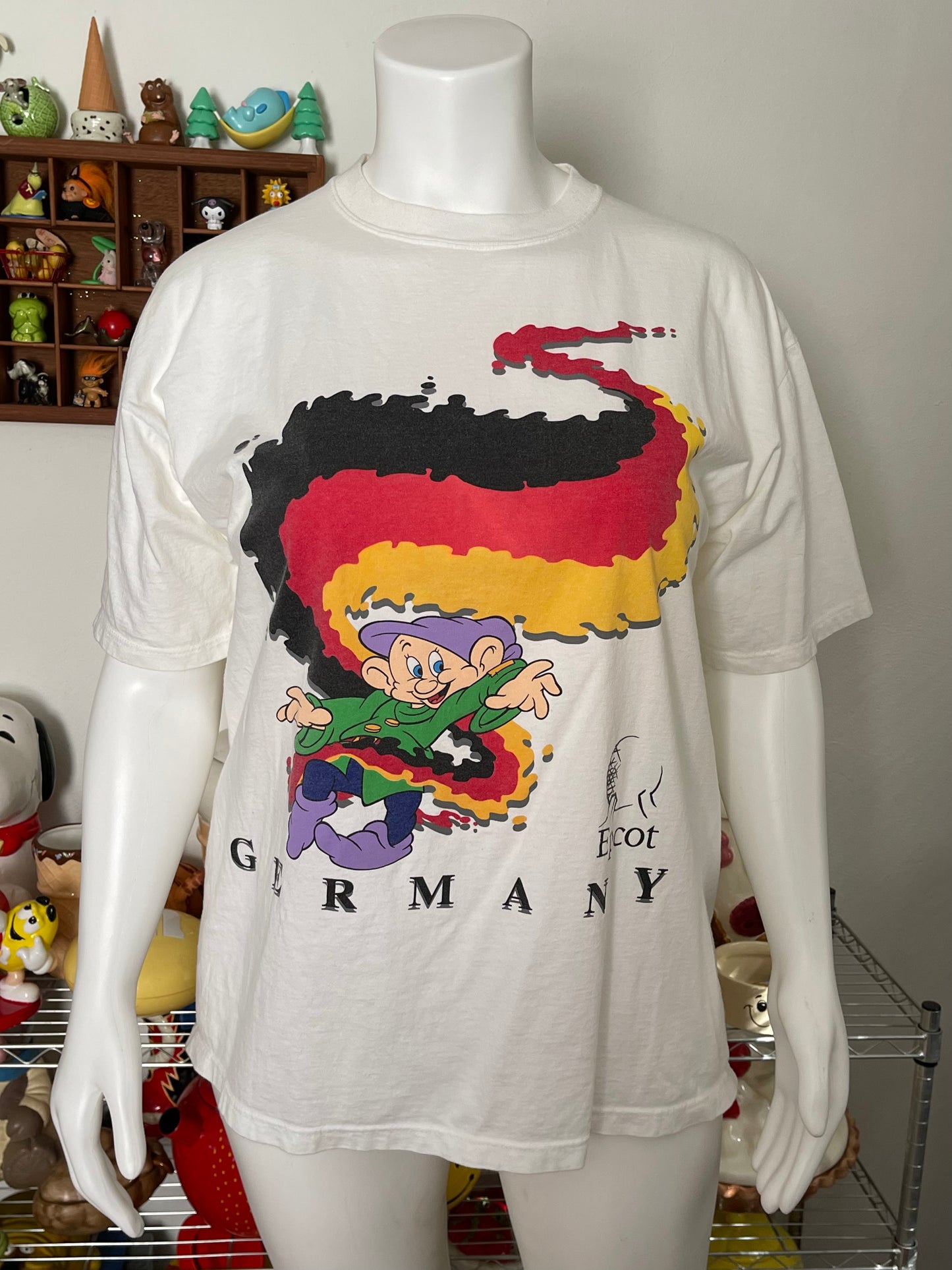 90's Epcot Germany Dopey Tee sz XL