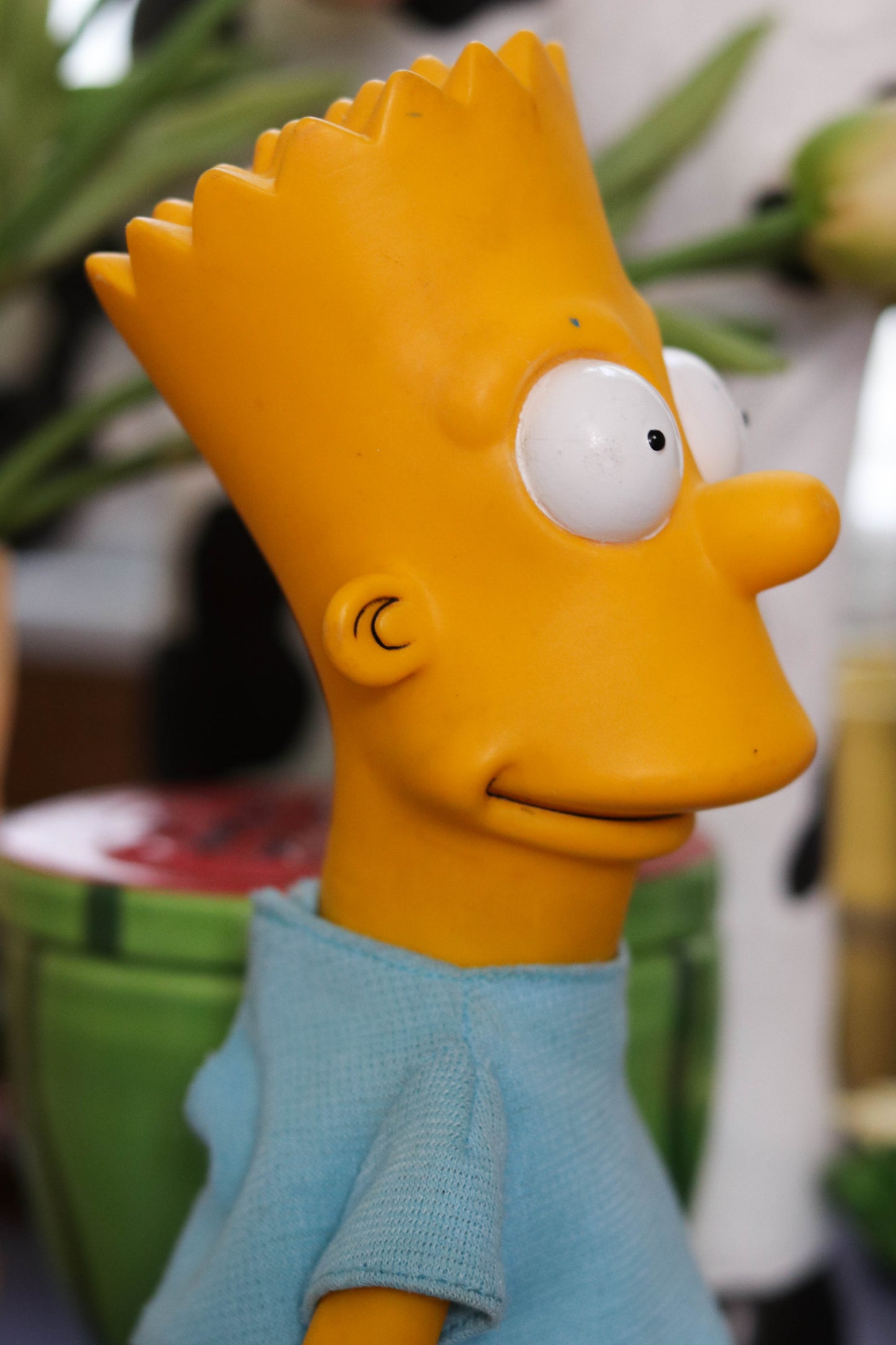 Vintage 90s Bart Simpson Vinyl Plush Doll