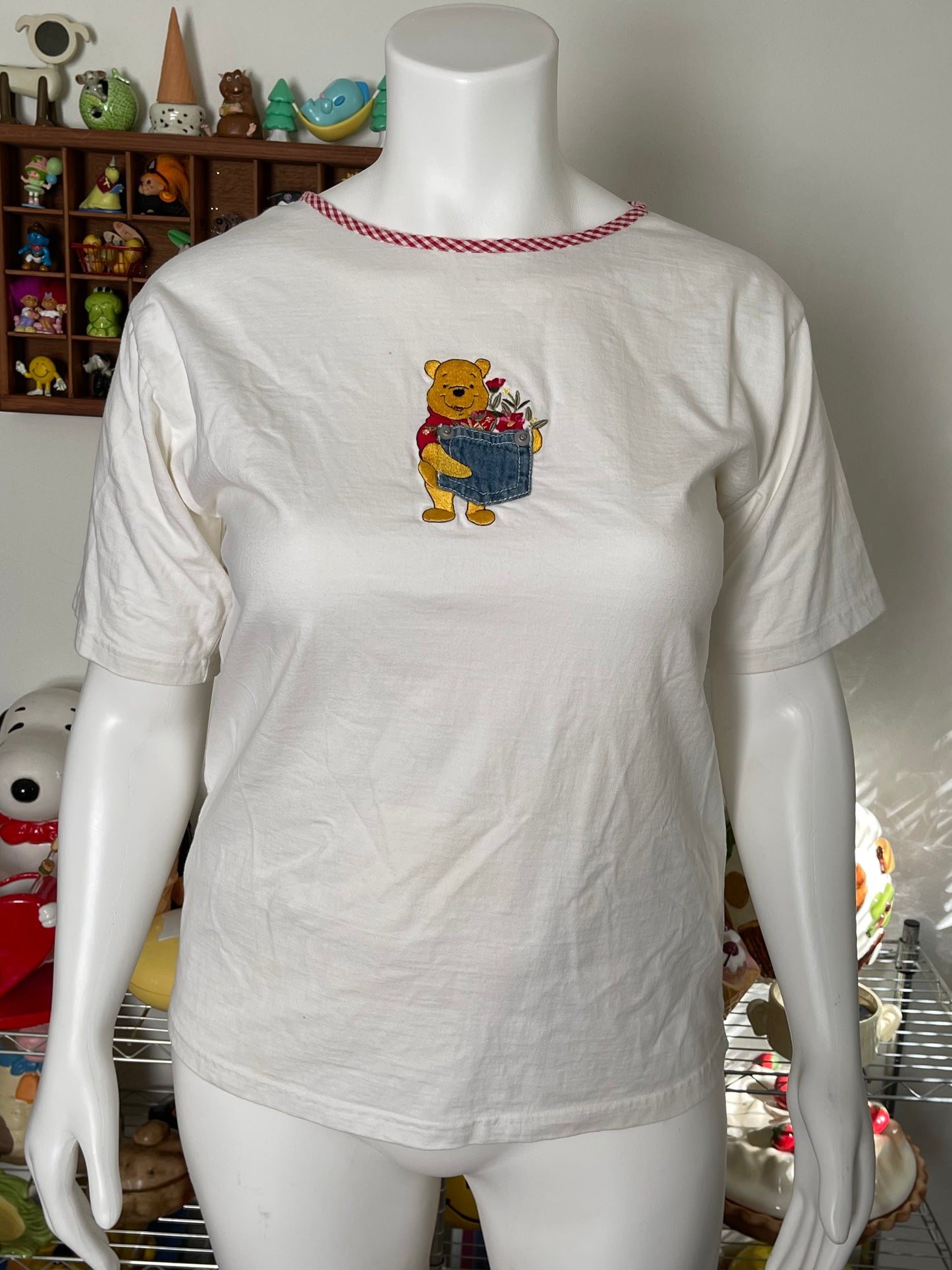Vintage Winnie The Pooh Floral Tee sz L