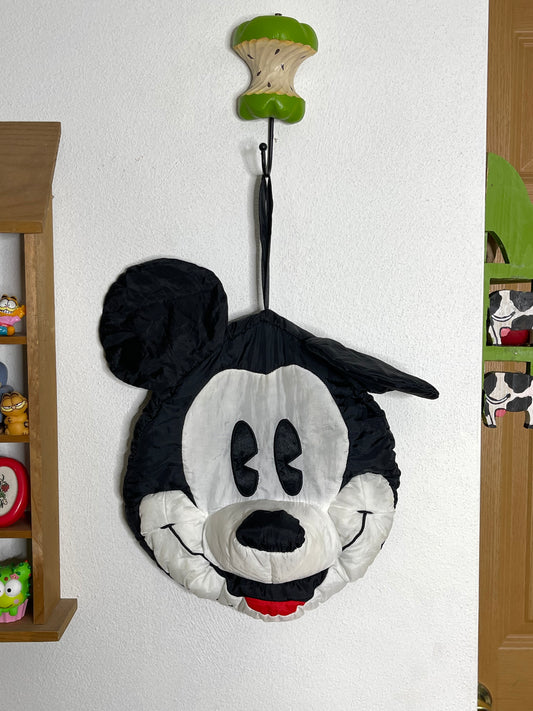 Vintage Mickey Mouse Sleepy Heads Plush Fun Pouch