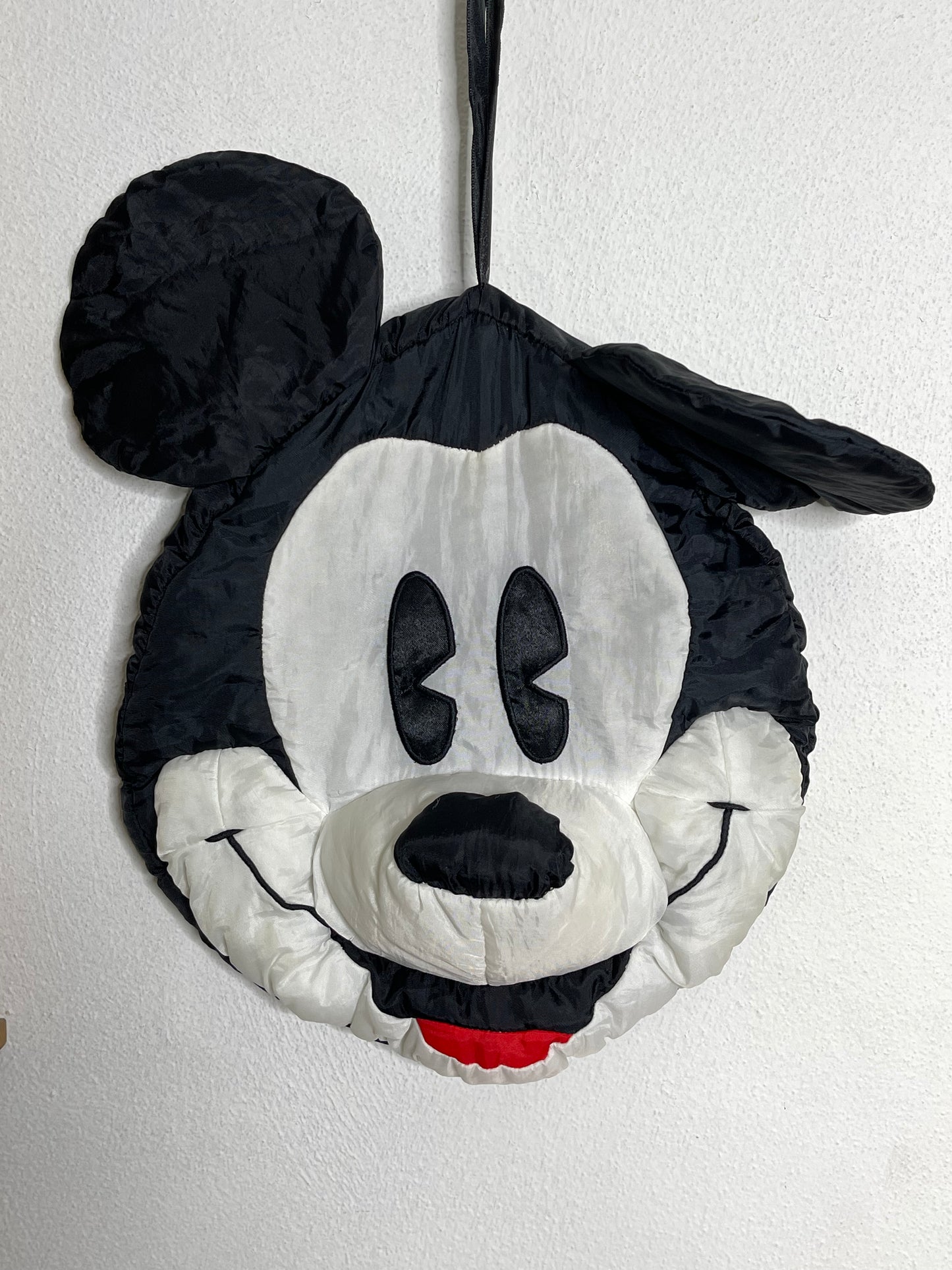 Vintage Mickey Mouse Sleepy Heads Plush Fun Pouch