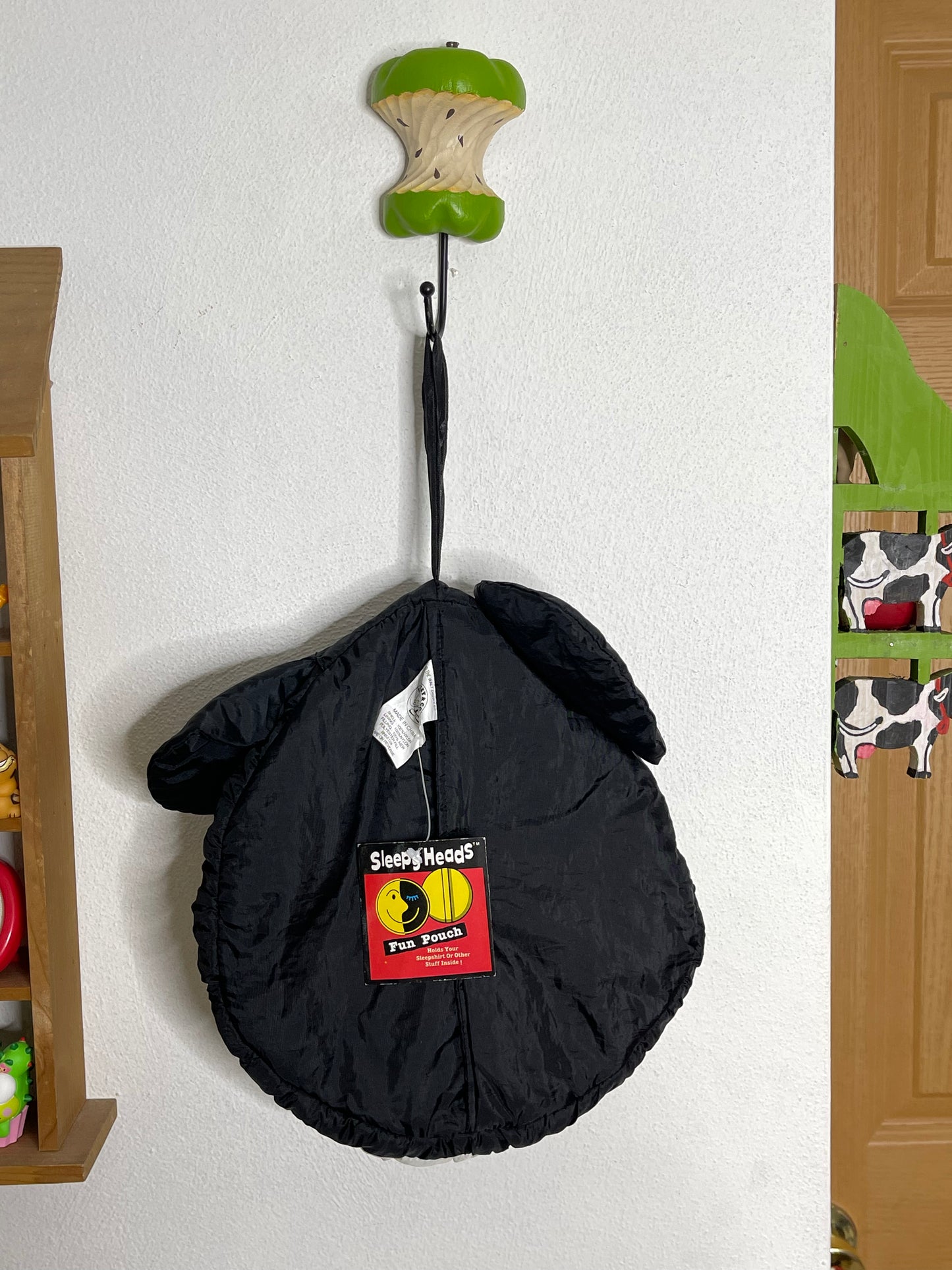 Vintage Mickey Mouse Sleepy Heads Plush Fun Pouch