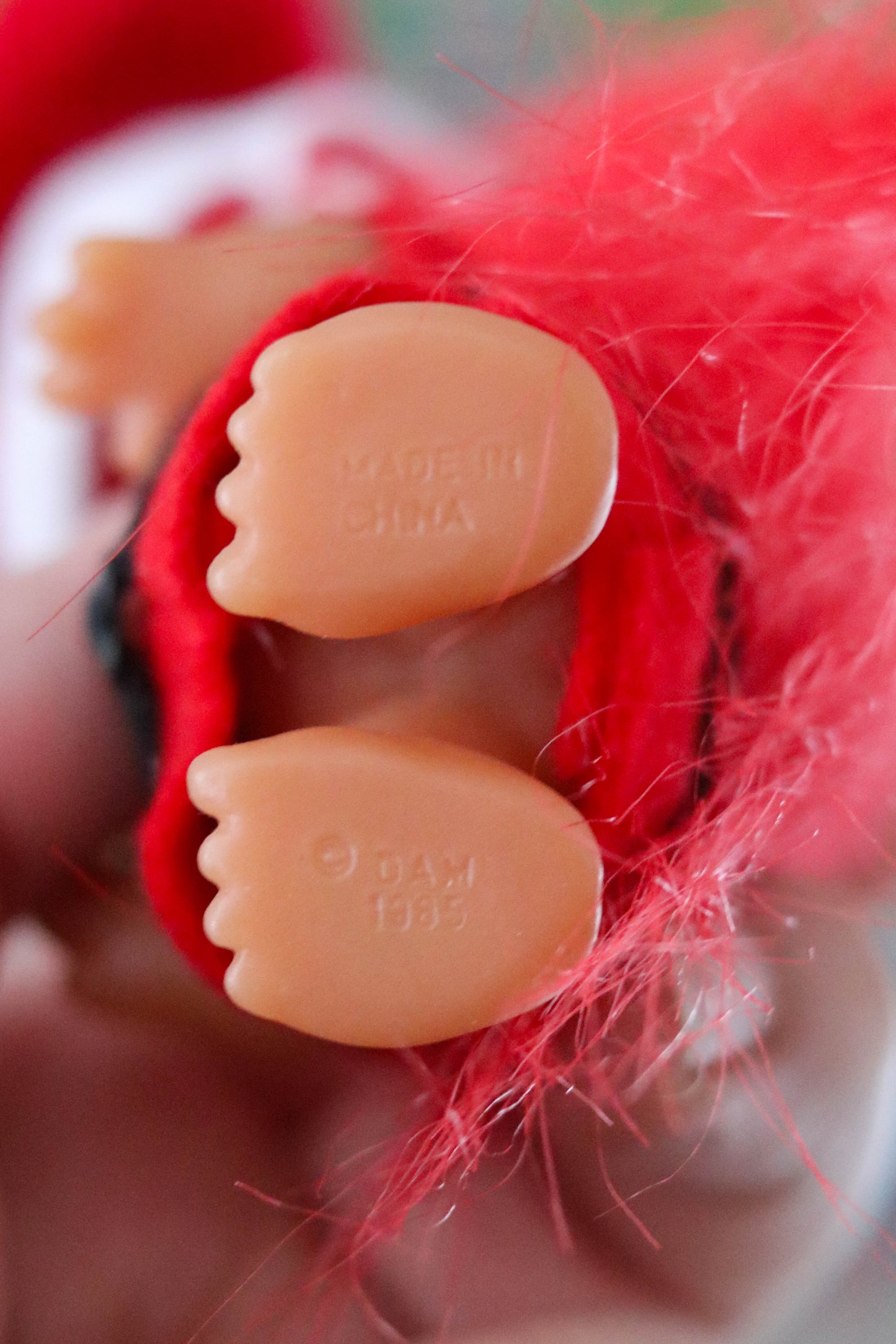 Vintage 80s Santa Helper Dam Troll