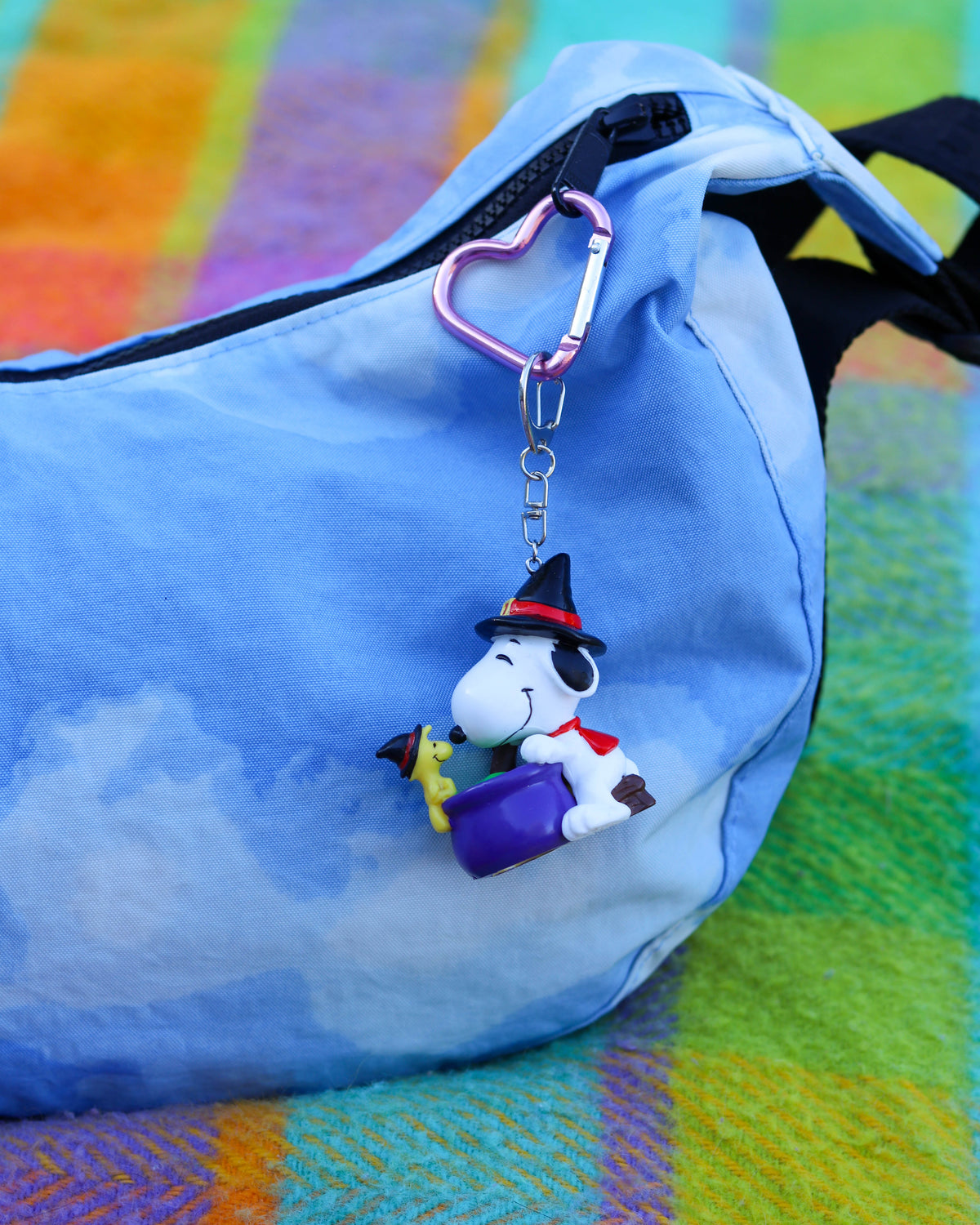 Vintage Snoopy Halloween Upcycled Keychains