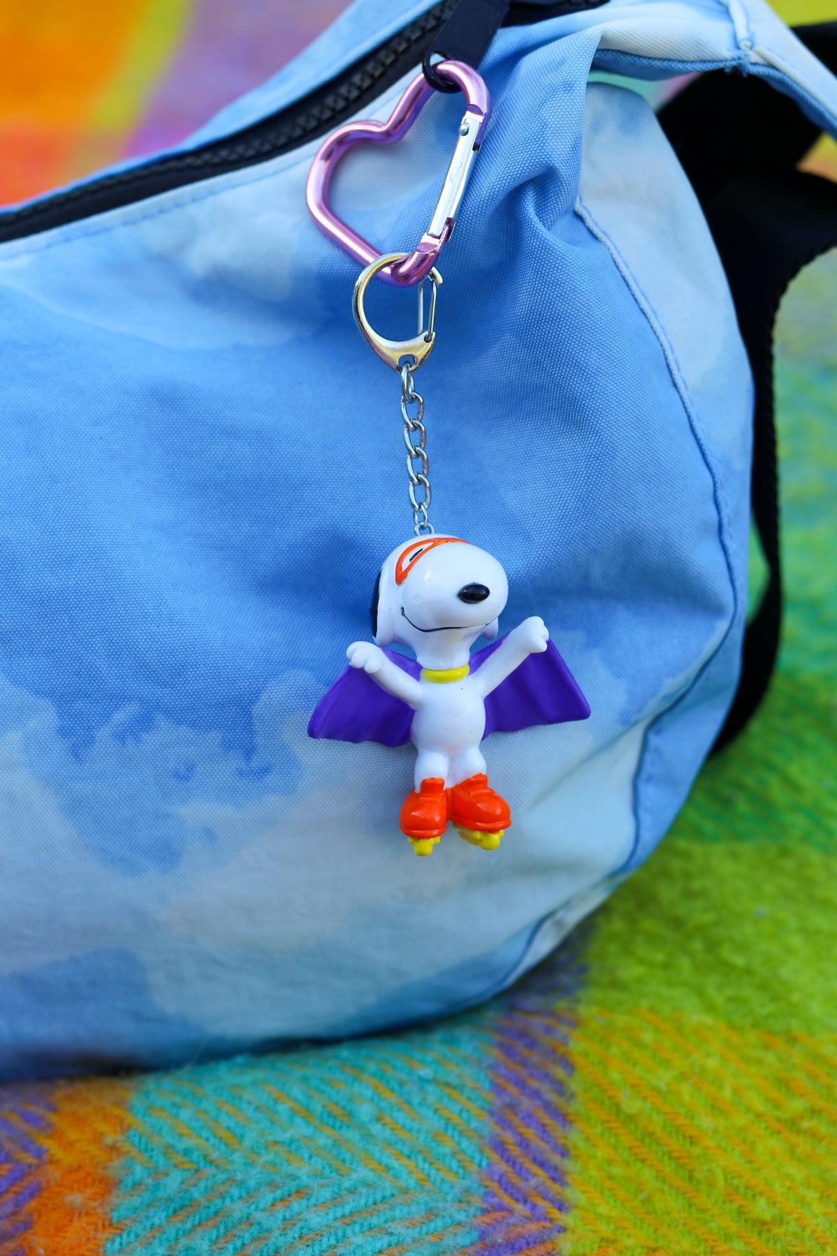 Vintage Snoopy Halloween Upcycled Keychains