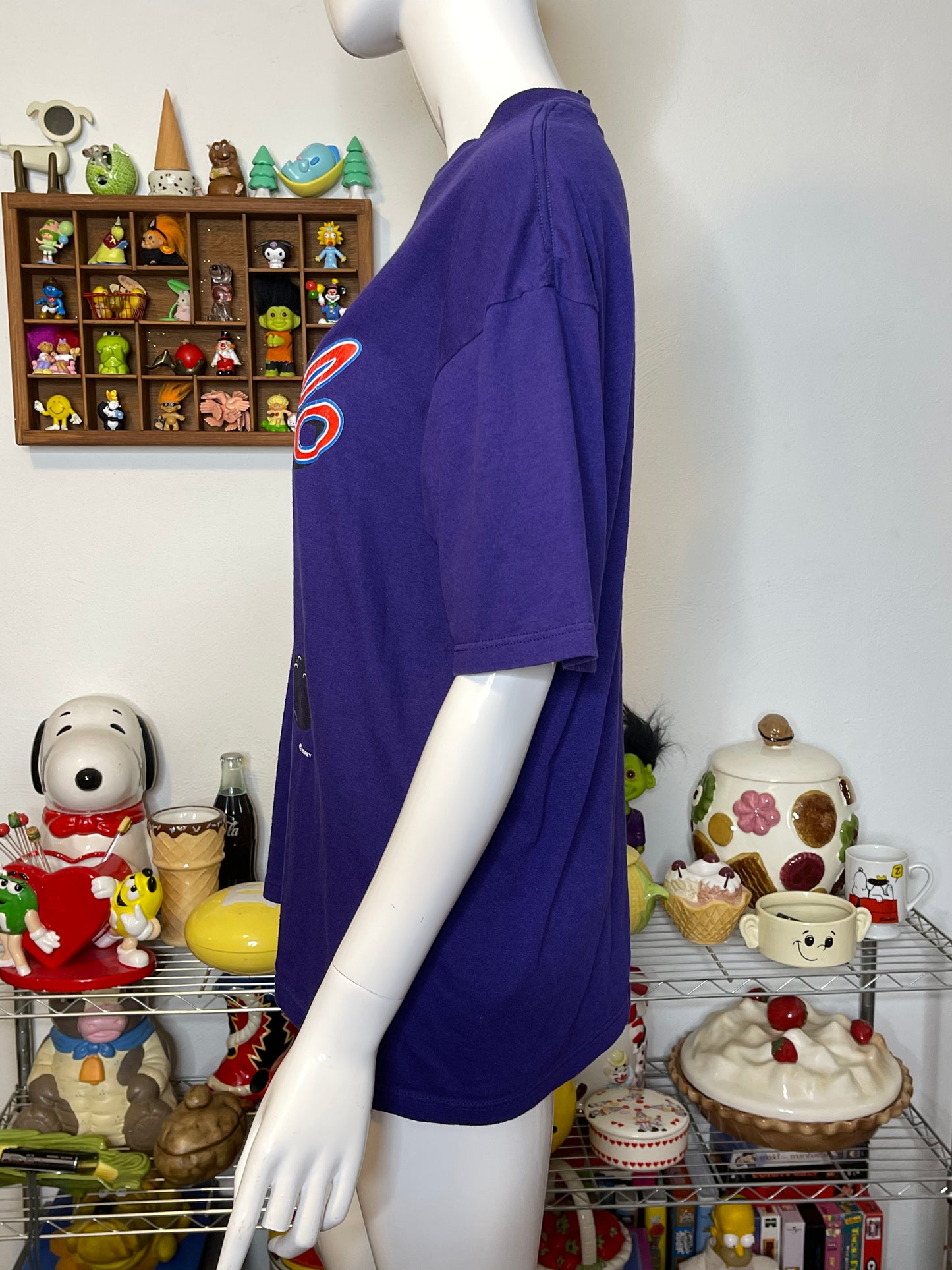 Vintage 90s Minnie Mouse Buffalo Graphic Tee Sz L