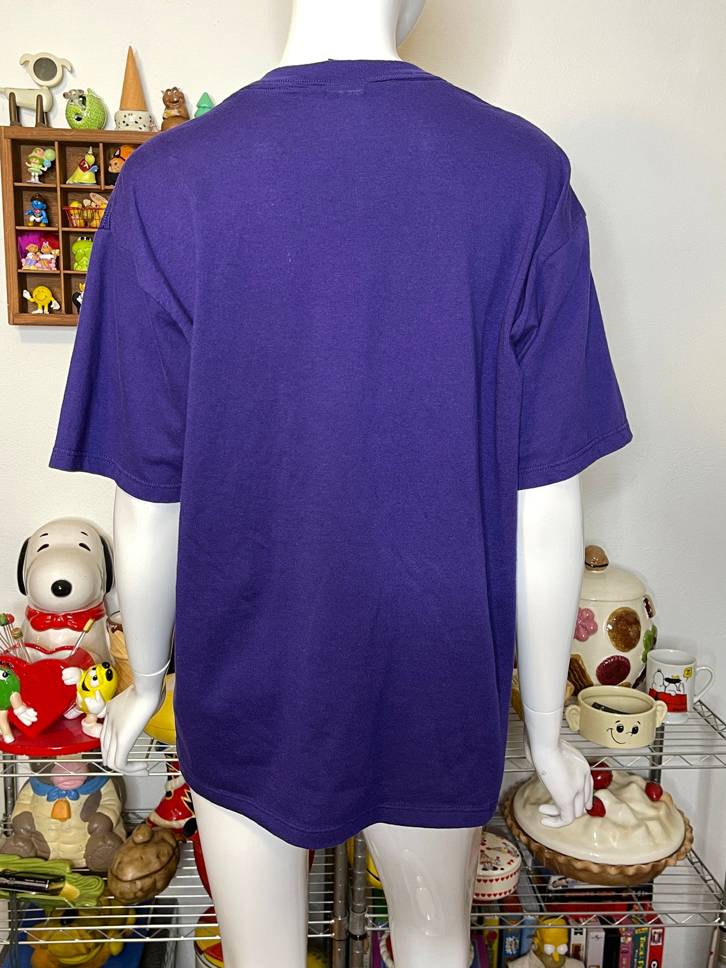 Vintage 90s Minnie Mouse Buffalo Graphic Tee Sz L