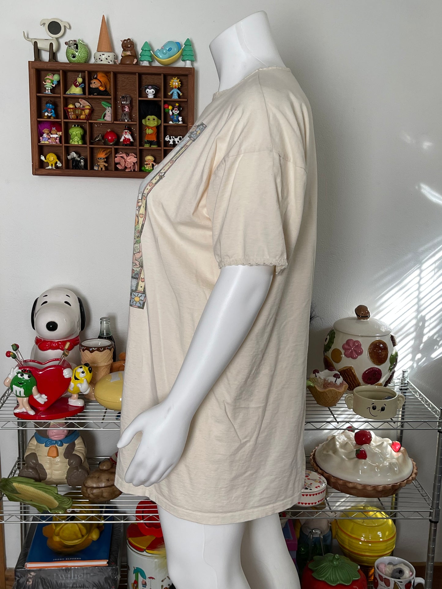 90's Tigger's sunflowers oversized tee sz L / XL