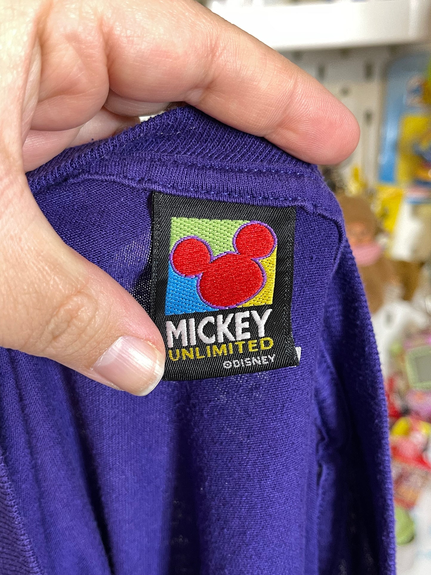 Vintage 90s Minnie Mouse Buffalo Graphic Tee Sz L