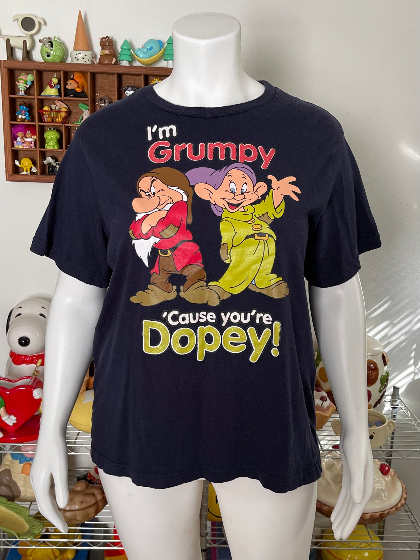 2000s Grumpy & Dopey graphic tee sz 1X