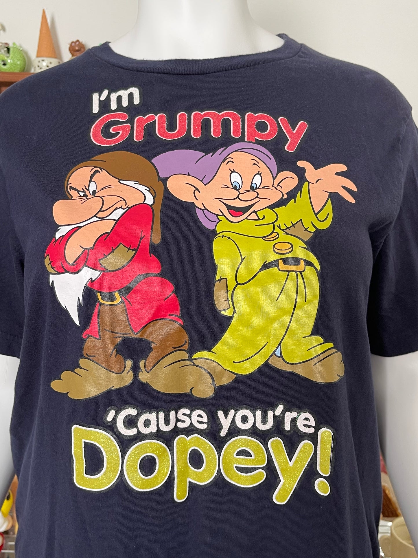 2000s Grumpy & Dopey graphic tee sz 1X