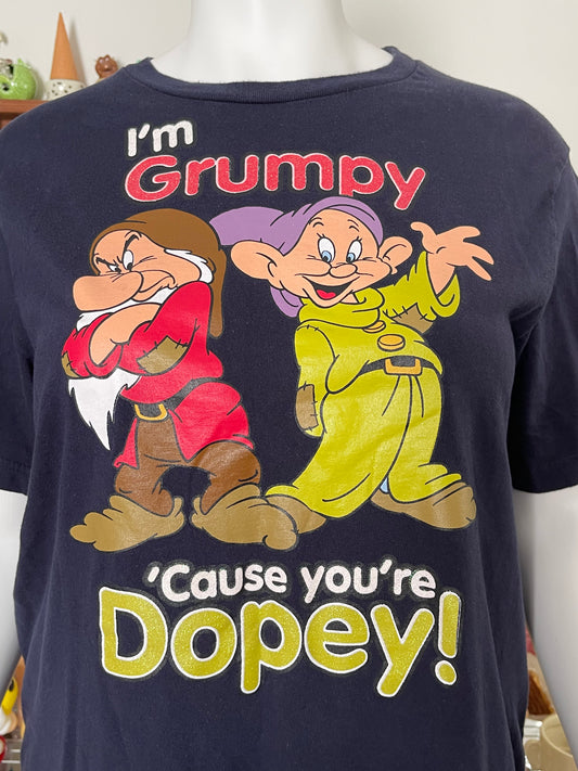 2000s Grumpy & Dopey graphic tee sz 1X