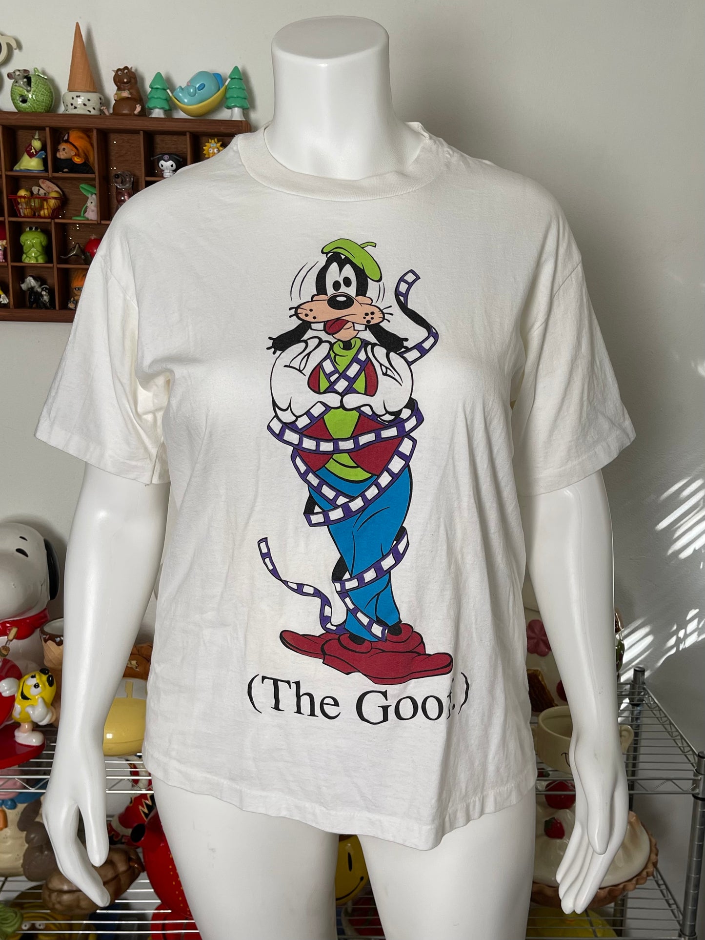 Vintage 90's Goofy film roll tee sz L/XL