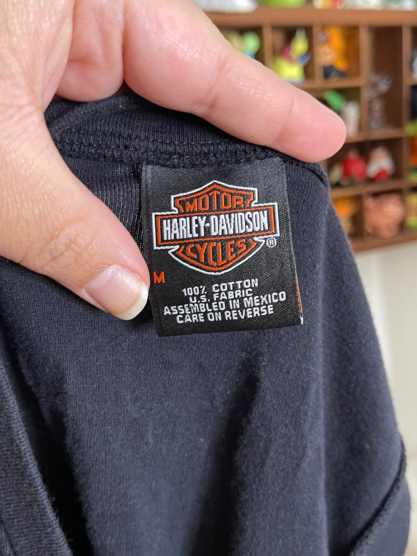 2000s Harley Davidson Angel Wings Tank Top Sz M