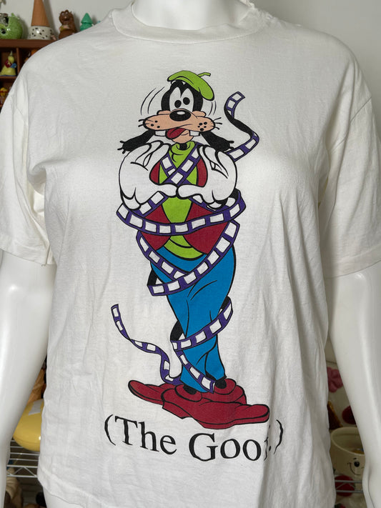 Vintage 90's Goofy film roll tee sz L/XL