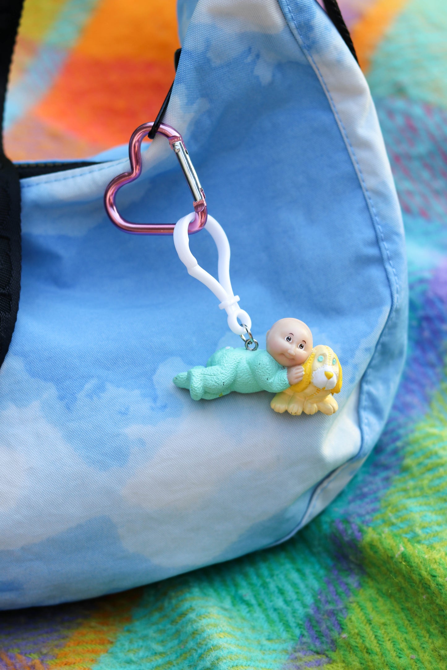 Vintage Upcycled Cabbage Patch Kids Keychains