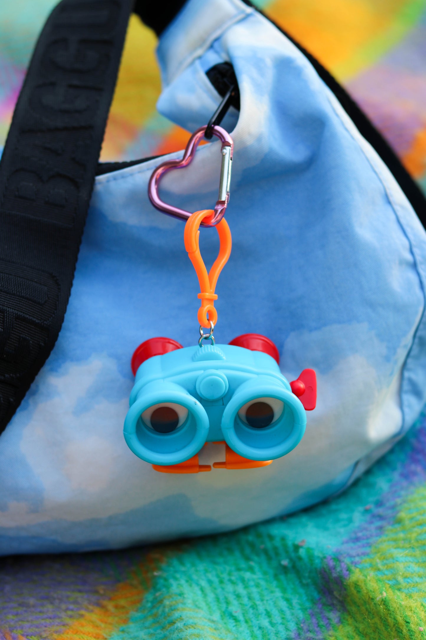 Vintage Upcycled Cartoon Toy Keychains #1
