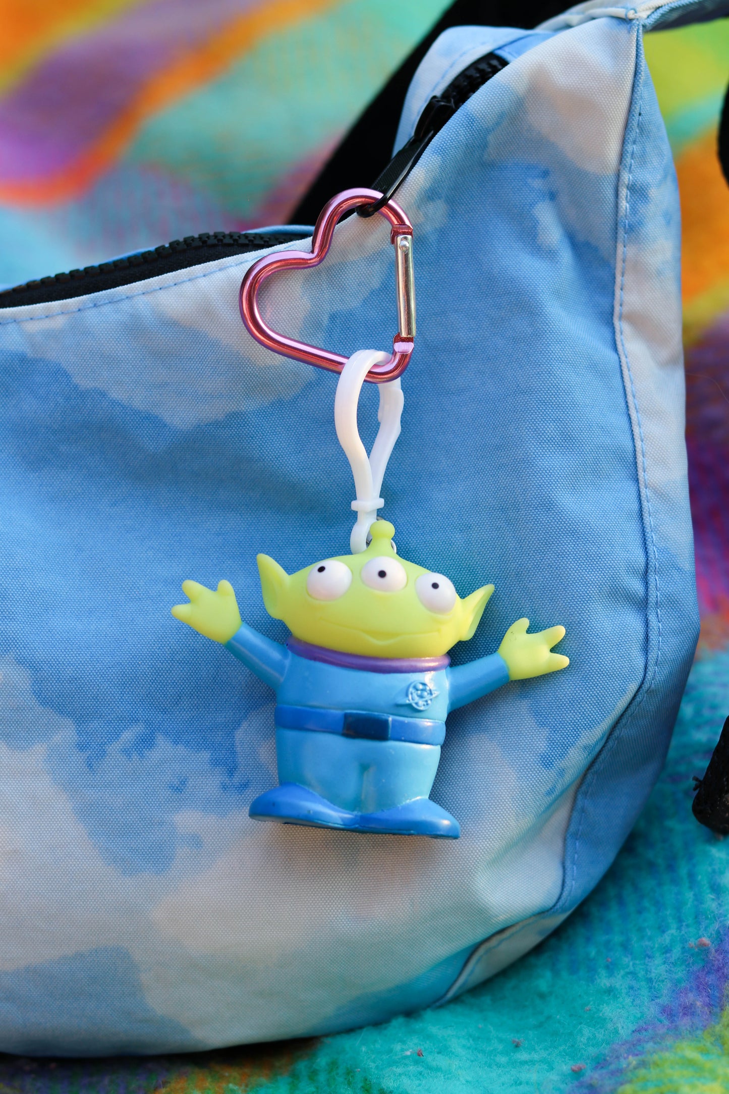 Vintage Upcycled Cartoon Toy Keychains #1