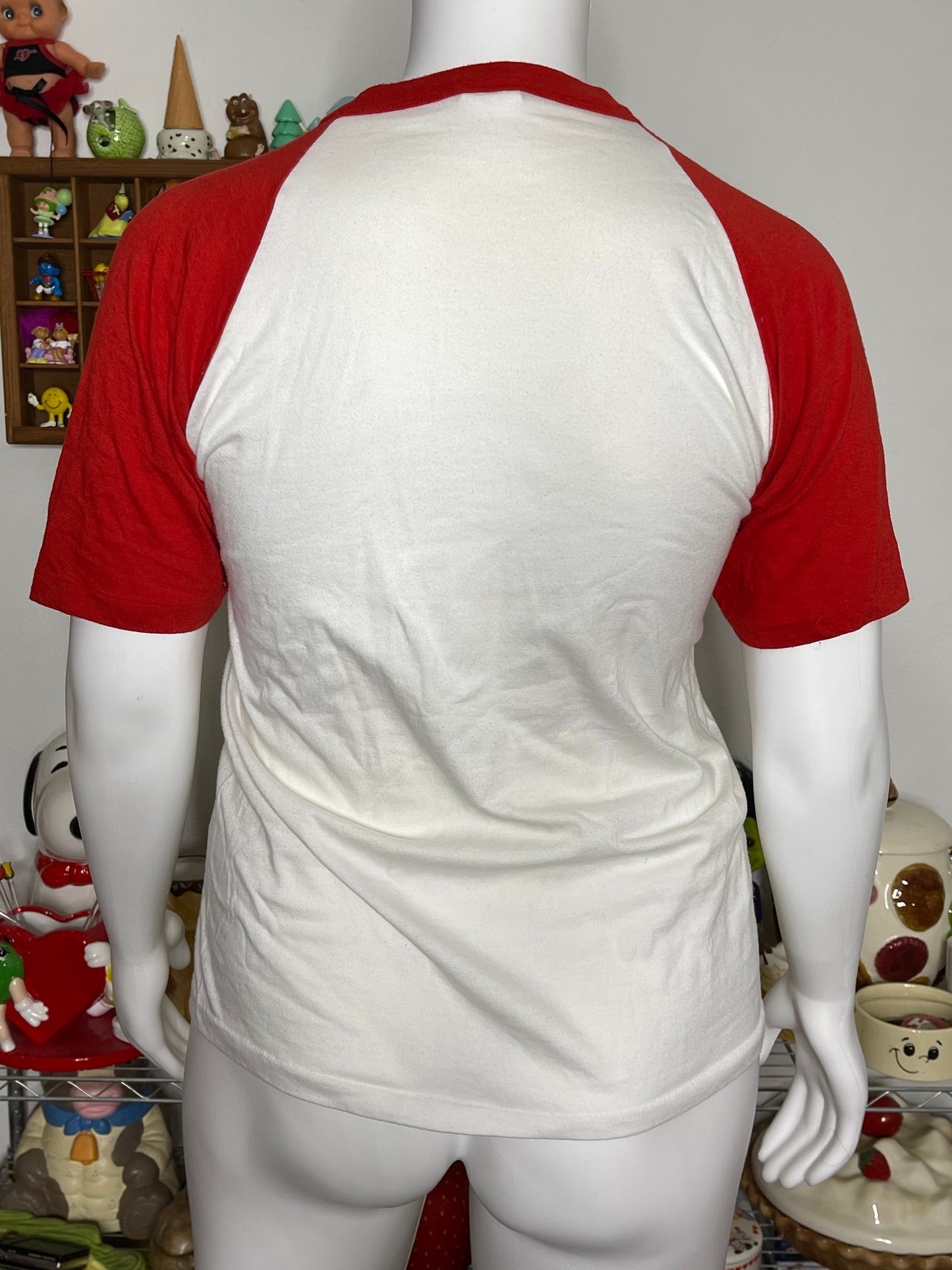 Vintage Mickey Mouse Disneyland Raglan Style Tee Sz L/XL