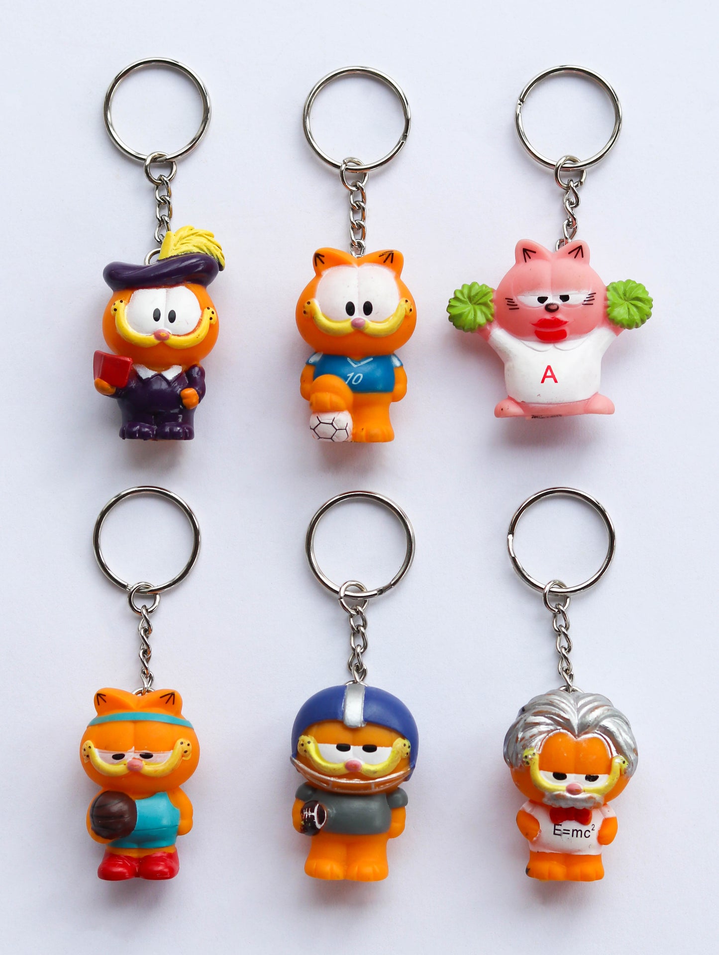 Vintage Garfield blind bag keychains (1)