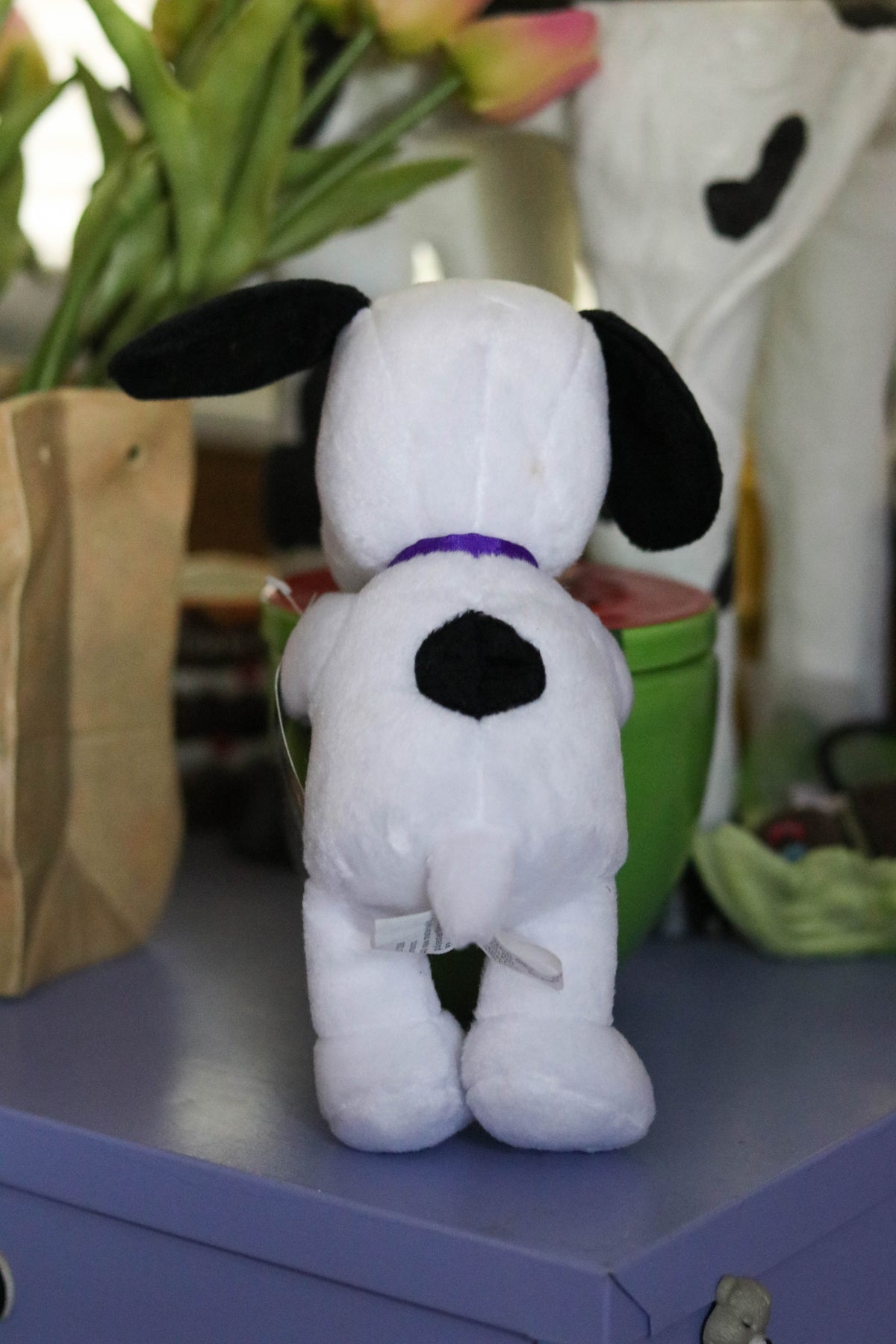 2000s Snoopy Holding Candy Corn Mini Plush
