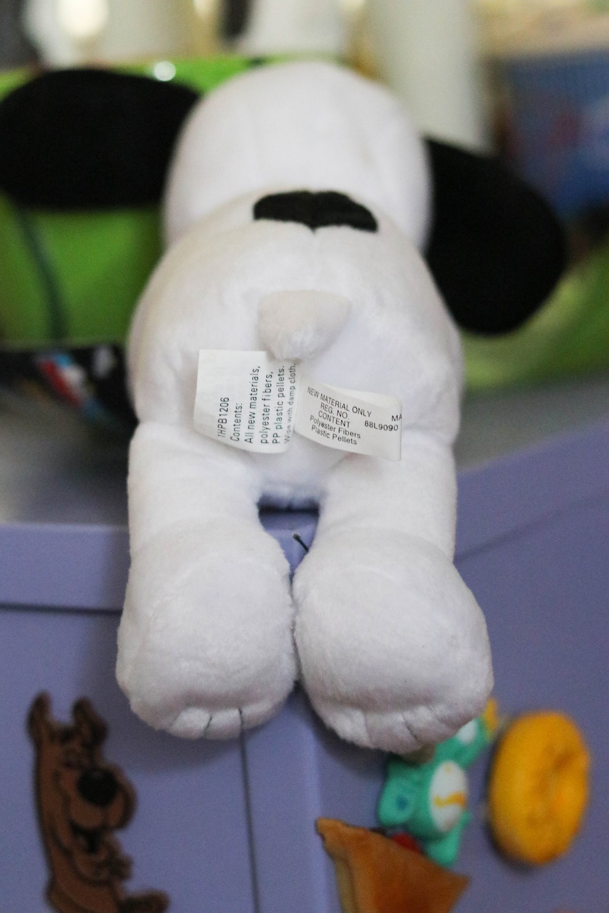 2000s Snoopy Holding Candy Corn Mini Plush